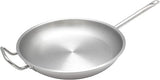 Thunder Group Stainless Steel Fry Pan, 14-Inch