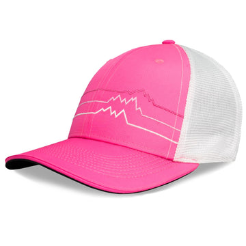 Performance Technical Trucker Hat by Headsweats – Polyester, Pink