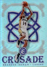 Trading Card 2016-17 Panini Excalibur Crusade Silver #92 Brandon Ingram EX/NM Lakers by Generic – Model not_applicable