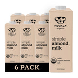 Organic Simple Almond Milk by Mooala – 32 Fl Oz (Pack of 6)