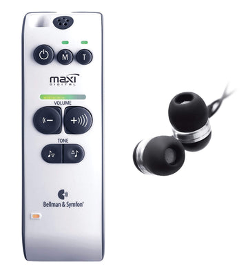 Bellman Audio Maxi Personal Amplifier with Dual Earphones by Bellman & Symfon – Model 17388