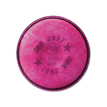P100 Particulate Filter For by 3M – 4.3 Inch, Activated Carbon, Factory, Model 2097