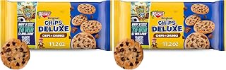 Chips Deluxe Fudgy Chocolate Chip Cookies with Chunks of Keebler Fudge 11.2 oz (Pack of 2)