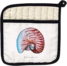 Betsy Drake PT118 Nautilus Shell Pot Holder