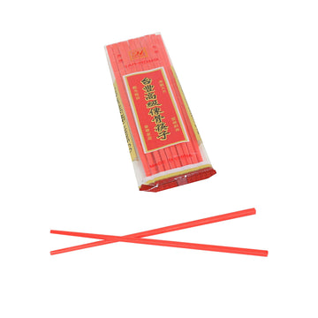 Red chopstick (1000 pairs/case) by Thunder Group – Bamboo, Red, Pack of 1000, Model PLCS003
