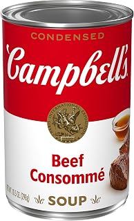 Campbell's Condensed Beef Consomme Soup, 10.5 oz Can