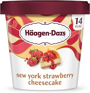 Häagen-Dazs Haagen-Dazs New York Strawberry Cheesecake Ice Cream, 14oz