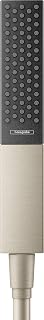hansgrohe Rainfinity 2-inch Modern Handheld Shower Head 1-Spray PowderRain in Brushed Nickel, 26867821