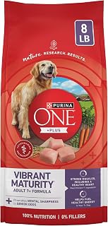 Purina ONE Plus Senior Dry Dog Food, Adult 7+, 8 lb Bag