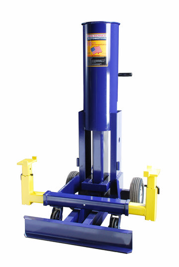 Blue Air Operated End Lift - 10 Ton Capacity by Hein-Werner – Metal, Blue, Model HW93690