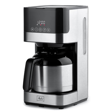Aroma Tocco Thermal 8-Cup Drip by Melitta – 8 Cups, Plastic, Black and Stainless Steel, Model COFFEE MAKER