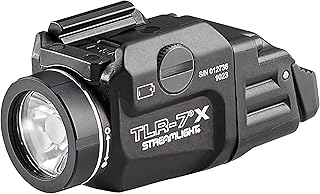 Streamlight 69424 TLR-7 X Tactical Gun Light, Black