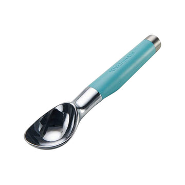 Gourmet Ice Cream Scoop by KitchenAid – One Size, 8.0 cubic_inches, Plastic, Matte Aqua Sky, Model KO117OHAQA