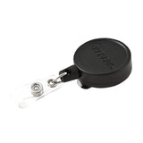MID6 Retractable Badge Holder by KEY-BAK – 36 in, Polycarbonate (PC), Black, Model 0006-005