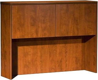 Boss Office Products N339-C Hutch with 2 Doors, Cherry