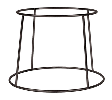 World Cuisine Seafood Tray Holder by PADERNO – Medium, Iron, Black, Model A415925B