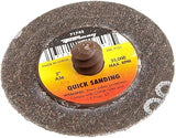 Forney 71743 2-Inch Aluminum Oxide Quick Change Sanding Disc, 36-Grit