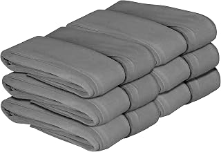 Quick Dam 10ft Indoor Water Dam Flood Barrier, Gray, 12 Pack
