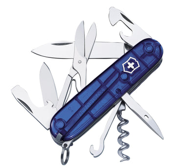 Climber Swiss Army by Victorinox – One Size, Stainless Steel, Sapphire, Model 1.3703.T2