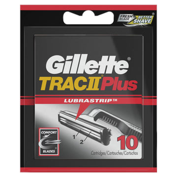 TRAC II - 30 Cartridges by Gillette – 30 Count (Pack of 1), Black, Model 047400112728