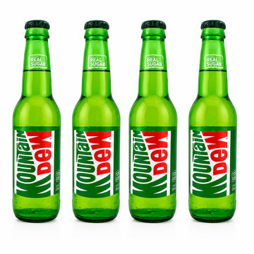 Soda Drink by Mountain Dew – 12 Fl Oz (Pack of 4), Pack of 4