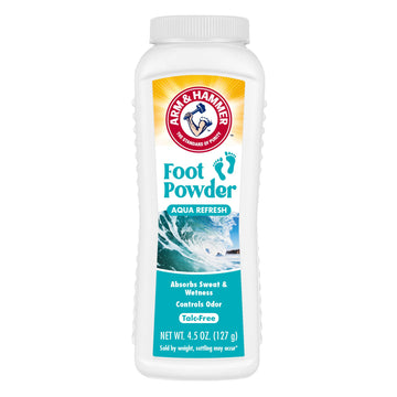 Soothing Foot Powder by ARM & HAMMER – 4.5 Ounce (Pack of 1), Model AH706