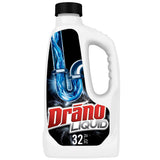 Liquid Drain Cleaner & Clog Remover by Drano – 32 Fl Oz (Pack of 1), Plastic, Multi, Model 000116