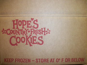 Hopes Gourmet All Butter Heath Bar Crunch Cookie Dough by Hopes Country Fresh Cookies – Regular, Light Brown, Pack of 160, Model 24104