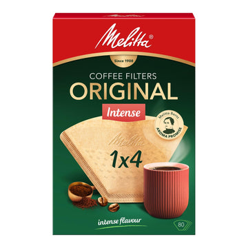 Pack of 80 Filter by Melitta – 80 filters (pack of 1), Paper, White, Model 6763159