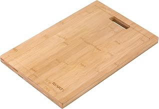 Ruvati 17.25 x 11 inch Bamboo Cutting Board for Ruvati Workstation Sinks - RVA1217BAM