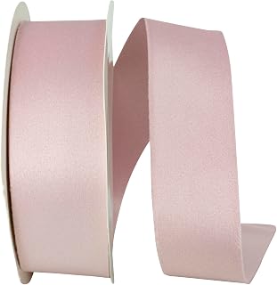 Reliant Ribbon Ribbon - Luxe Velvet Double Face, Light Pink, 1-1/2 Inch, 10 Yards