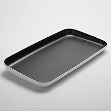 American Metalcraft LFTPB22 Platter, Melamine, White W/Black Speckles, 22" L
