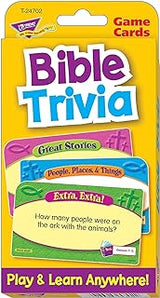 Trend Enterprises Inc. Bible Trivia Challenge Cards