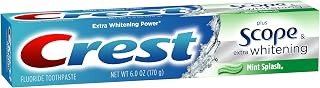 Crest Extra Whitening plus Scope Toothpaste, 6-Ounce Carton (Pack of 4)