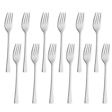 Atlantic Dessert Forks by Amefa – Dessert Fork, Stainless Steel Metal, multicoloured, Model S2706053