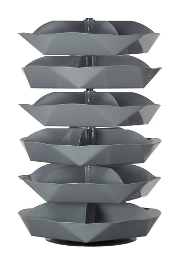 Manufacturing Rotabin 6 Shelf 44" (5 compartments per Shell) by Durham – Alloy Steel, Model 1506-95