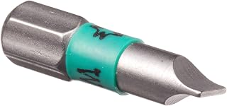 Wera Series 1 800/1 BTZ BiTorsion Bit, Slotted 0.8mm Head x 1/4" Drive