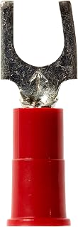 3M Vinyl Insulated Block Fork Terminal BFV18-10Q, AWG 22-18, (Pack of 25)