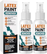 Multi-surface Latex Paint Remover Spray, Dry Latex Paint Remover, Latexs Paints Clean up Spray, Quickly Cleaner & Removal Latexs Paints Marks, For Walls, Floors, Wood, Metal & Plastic Surface (2pcs)