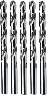 IRWIN Tools 60517 17/64-Inch Bright 118-Degree Jobber Length, Pack of 5