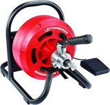 Rothenberger RODRUM S 13. Drum Drain Cleaning Machine with Automatic Spiral Feed.