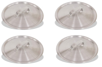 Frydc14 14" Aluminum Fry Pan Dome Cover by CRESTWARE – Four Pack, Aluminum
