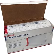 Tape Hypafix Dressing Transparent Fixation, 6" x 11'