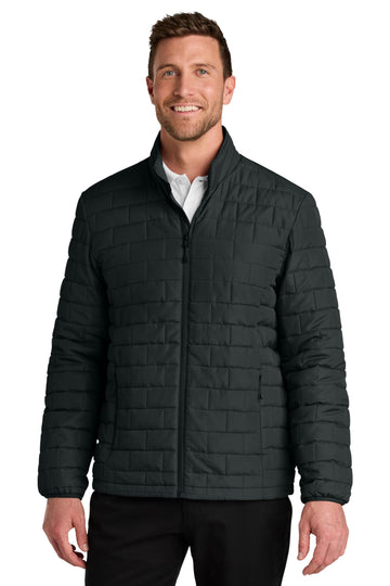 Brick Jacket by Port Authority – 3X-Large, Polyester, Deep Black, Model J854