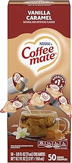 Coffee Mate Nestlé® Coffee-mate® Liquid Creamer, Vanilla Caramel Flavor, 0.38 Oz Single Serve, 50/Pack
