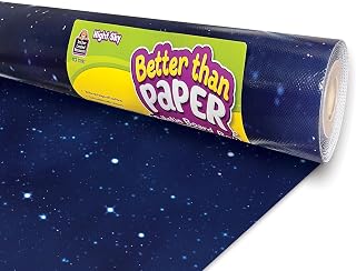 Teacher Created Resources Night Sky Better Than Paper Bulletin Board Roll (TCR77897)