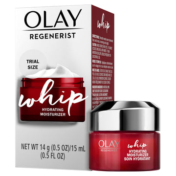 New Regenerist Whip Face Moisturizer by Olay – 0.5 Fl Oz (Pack of 1), Model Regenerist Whip Hydrating Moisturizer Trial Size 0.5 Oz