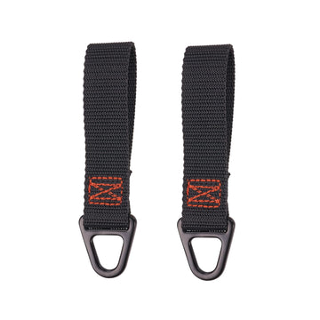Squids 3171 Tool Belt Loop Attachment for Tool Tethering by Ergodyne – Polyester, Black, Pack of 2, Model 19171