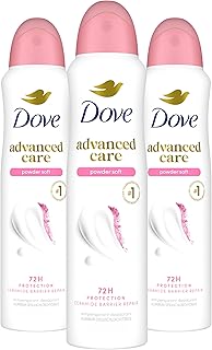 Dove Advanced Care Antiperspirant Deodorant Spray Powder Soft 3.8 oz 3PK