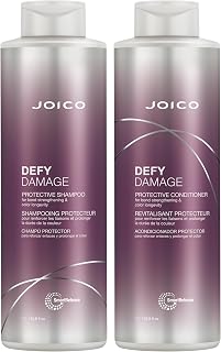 Joico Defy Damage Protective Shampoo & Conditioner | For Color-Treated Hair | Strengthen Bonds & Preserve Hair Color | With Moringa Seed Oil & Arginine